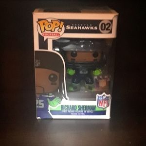 Collectable pop foot ball Richard Sherman